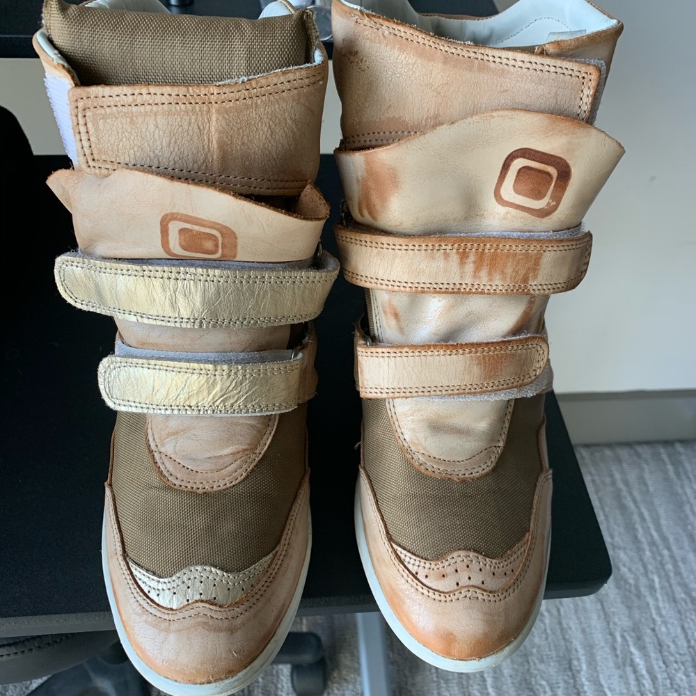 Monica Corte Wedge heel sneakers Size 10